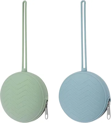Nupoopy 2 Pack Silicone Pacifier Holder Case - Best Deal
