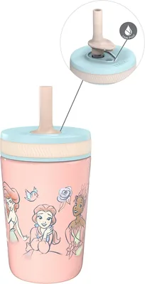 Zak Designs Disney Princess Kelso Toddler Cups - 12oz Vacuum Insulated Stainless Steel Sippy Cup, 16% Off