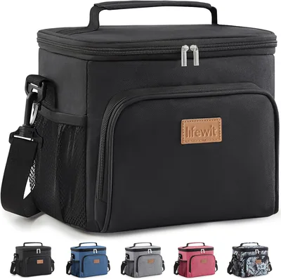 Lifewit Thermal Meal Holder 9L, Portable Cooler Bag, Waterproof Lunch Box (47% Off)