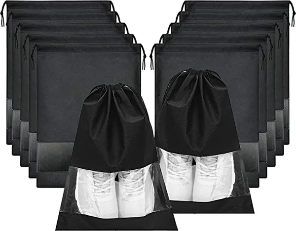 SKY-TOUCH 12 Pieces Waterproof Shoe Storage Bags