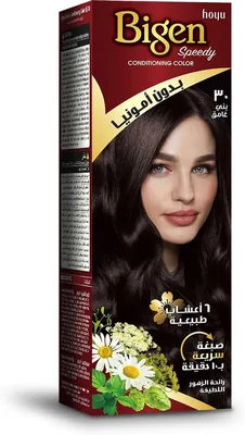 بيجن سبيدي تكييف اللون بدون أمونيا وعبير زهري لطيف، اللون البني الداكن لا.30 - 58% تخفيض