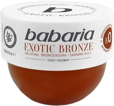 Babaria - Kokosnuss-Bronzer Gel Reisgröße | Bronzing-Beschleuniger | Kokosnuss-Gel | 75 ml Best Deal