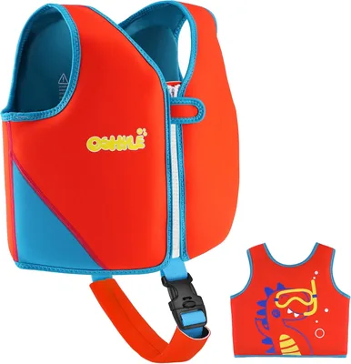 OSHYLE Premium Brand Neoprene Kids Swim Vest - Trefflig Övrig Flöt för Barns Svimsel
