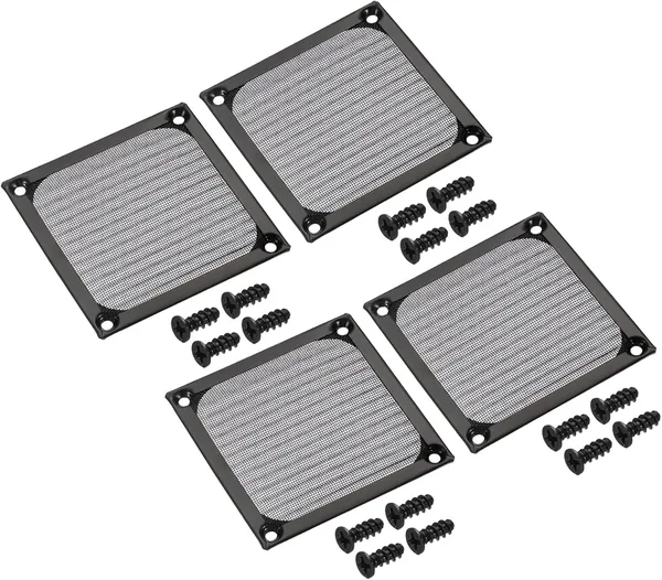 PATIKIL 80mm Fan Filter Grills
