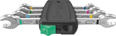 Wera 05020314001 Double Open-Ended Spanner Set, 6005 Joker 4