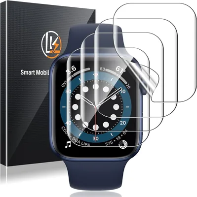 LK Screen Protectors 4 Pack for Apple Watch SE/6/5/4 & 9/8/7 - 15% Off