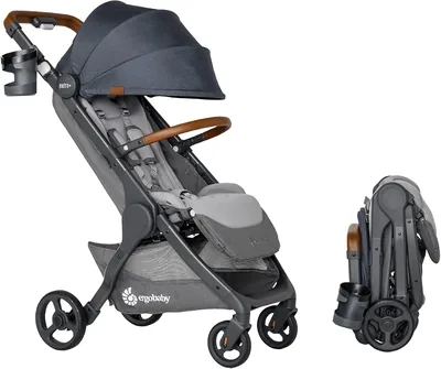 Ergobaby Metro+ Deluxe Stroller, Lightweight Umbrella Design