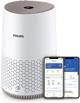 Philips Air Purifier 600 Serie - Ultra Stil & Energiezuinig - HEPA-Filter verwijdert 99,97% allergenen - Voor ruimtes tot 44 m²