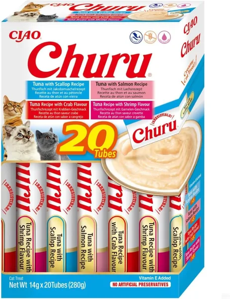 INABA Churu Cats - 4 Healthy Tuna Based Snack Recipes