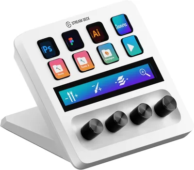 Elgato Stream Deck White Edition: LCD Keys & Controller