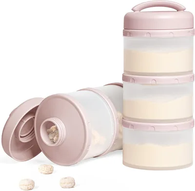 Termichy Dosificador de Leche en Polvo - Dispensadores Apilables para Bebé