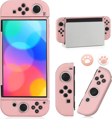 Nintendo Switch OLED Dockable Case, Soft TPU Protector