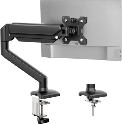 Grifema GB2003-1 - Support de moniteur à ressort pneumatique ajustable en hauteur pour écran 13-32 pouces | Pivot et charge maximale