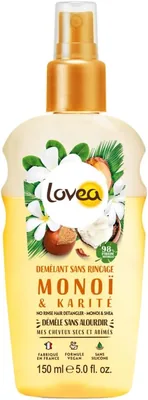 LOVEA - Démêlant sans rinçage Monoi et Shea - 7% de réduction
