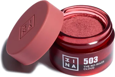3INA - Cloud 503 Blush en Tonos Nude Rosa, con Antioxidantes de Semilla de Granada - 3 en 1