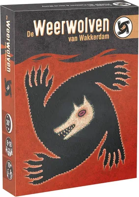 Werewolfen van Wakkerdam - Kaartspel - Spannend voor grote groepen - 10+ spelers - 1-18