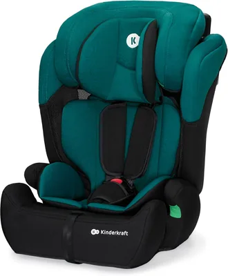 Kinderkraft COMFORT UP Fotelik samochodowy i-Size, Regulowany zagłówek, Poddany testom zderzeniowym, Systemy bezpieczeństwa