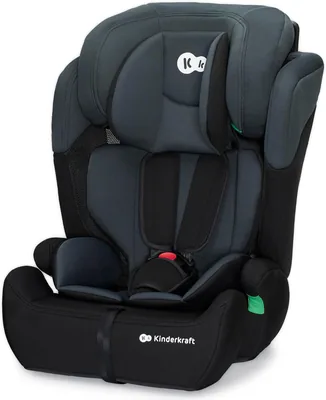 Kinderkraft COMFORT UP i-Size Car Seat 76-150cm, R129 godkänd, 5-punkts band, justerbar huvudstöpsl, venterad utväskning, växlar med växt