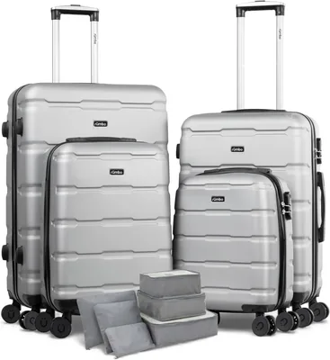 RUMBO Set de 4 Maletas ABS Ultra Resistente 16”-28”, Mejor Oferta