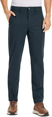 Pantalones CRZ YOGA Todo el Día Comodos Golf 28"/30"/32"/34"/36" | Elasticidad Adecuada, Antiarrugas, Casual, Pierna Ligeramente C