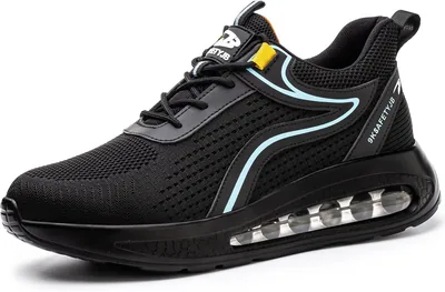 Chaussures de sécurité homme femme - Chaussures de travail avec pointe en acier - Légères et respirantes