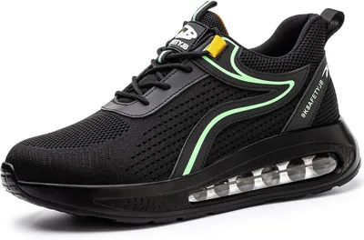 Chaussures de sécurité homme femme - Chaussures de travail à bout en acier - Légères et respirantes - Unisexe