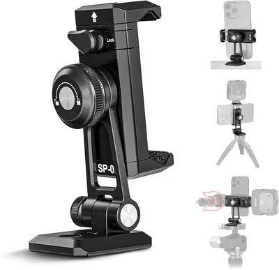 NEEWER Metal Phone Tripod Mount Adapter