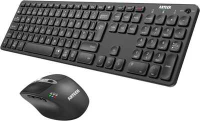 Arteck Multi-Device Keyboard & Mouse Set