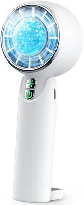 SSYFEI 冷却プレート ハンディファン、超強風 28,000RPM（0.2秒即冷感、最大20時間）、静音、小型