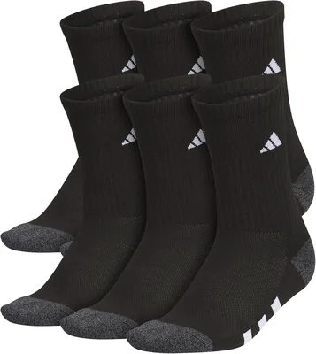adidas Kids Athletic Cushioned Crew 6-Pack Best Deal