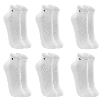 Kit de Meias Esportivas Lupo de Algodão Respirável com 6 Pares - Best Deal
