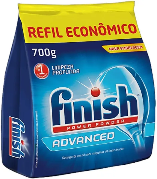Finish Detergente para Lava Louças em pó 700g - Melhor Preço