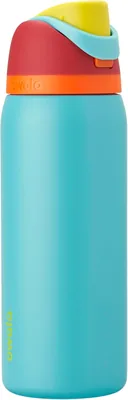 Owala FreeSip - Garrafa de Água de Aço Inoxidável Isolada com Canudo, Sem BPA, 946 ml | Summer Sweetness (Azul Claro) - Melhor Preço