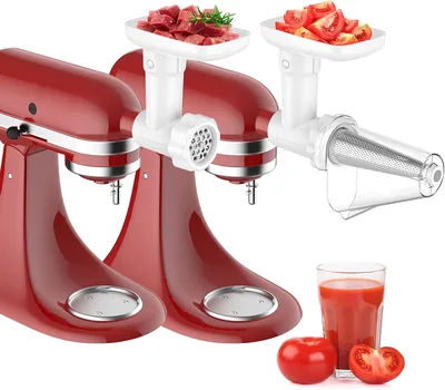 Sponsored Ad - InnoMoon Fruit & Vegetable Strainer Attachment for KitchenAid Stand Mixer | Includes 