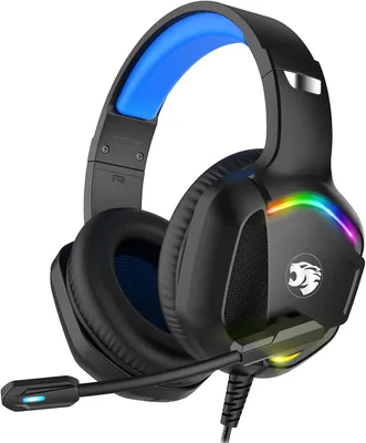 IMYB A36 Gaming Headset with Microphone for Pc, Xbox One Series X/s, Ps4, Ps5, Stereo Wired Noise Ca