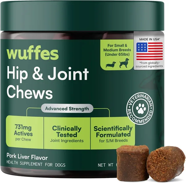 Wuffes Advanced Dog Hip and Joint Supplement