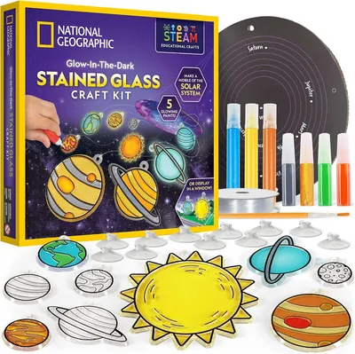 National Geographic Kids Window Art Kit