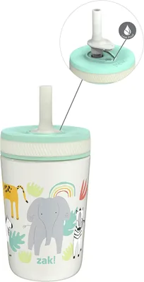 Zak Designs Kelso Toddler Cups, 12oz Vacuum Insulated Stainless Steel Sippy Cup
