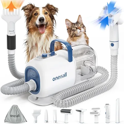 Oneisall Dog Grooming Vacuum & Dryer Best Deal