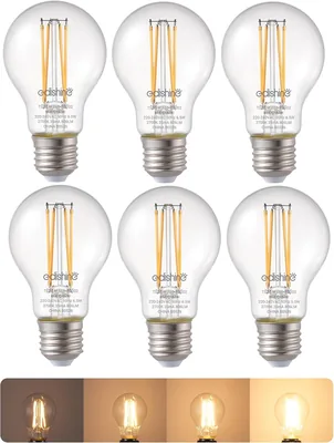 EDISHINE LED Edison Bulbs 6 Pack 15% Off