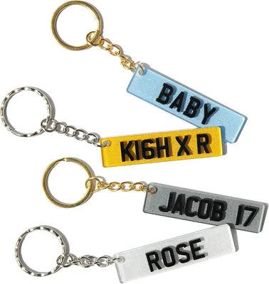 Crafted Memories Custom Licence Plate Keychain Best Deal