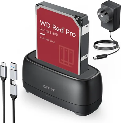 ORICO Hard Drive Docking Station USB 3.0 2.5/3.5" HDD SSD Enclosure - Best Deal