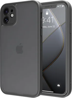 ピンリシェン iPhone 11 (6.1インチ) ケース 耐衝撃性 指紋防止 非滑り Matte 半透明