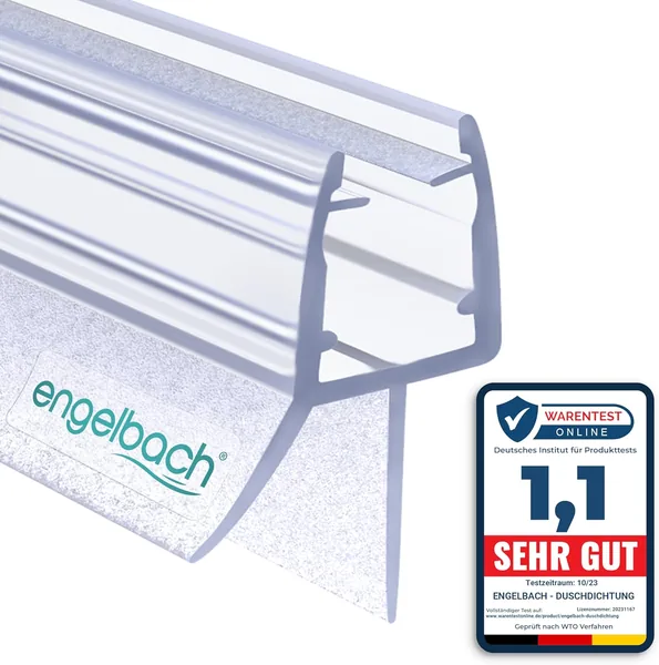 Engelbach Shower Seal for Glass Doors
