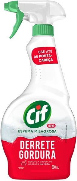Limpador Cif Especialista Derrete Gordura 500 ml - 14% de Desconto