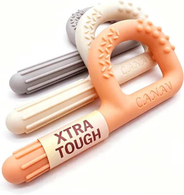 Xtra Tough Hand-Held Sensory Chew Toys for Autistic Children (3 Pack)