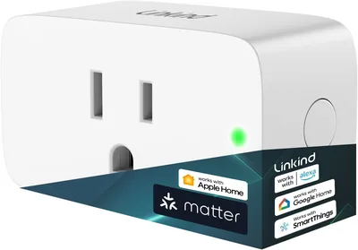 Linkind Matter Smart Plug - Apple Home Siri Alexa Deal