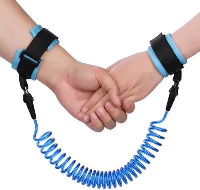 Aomig Säkerhetsarmbande för barn, 2,5m Armband mot förloring, Barns gående Handgordel