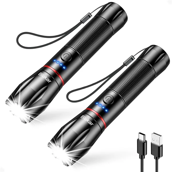 Blukar Rechargeable LED Torch