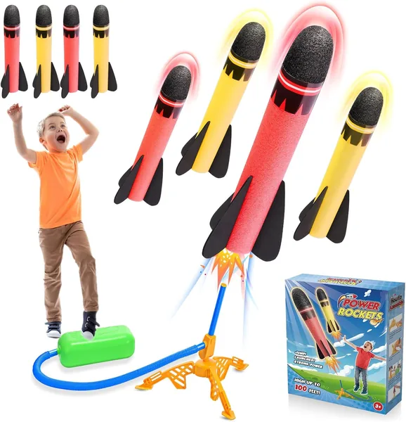 HappyKidsClub Rocket Toy for Children